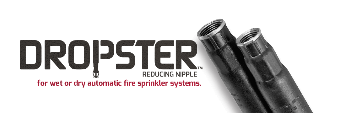 Aegis Dropster Drop Nipple for Wet or Dry Automatic Fire Sprinkler Systems